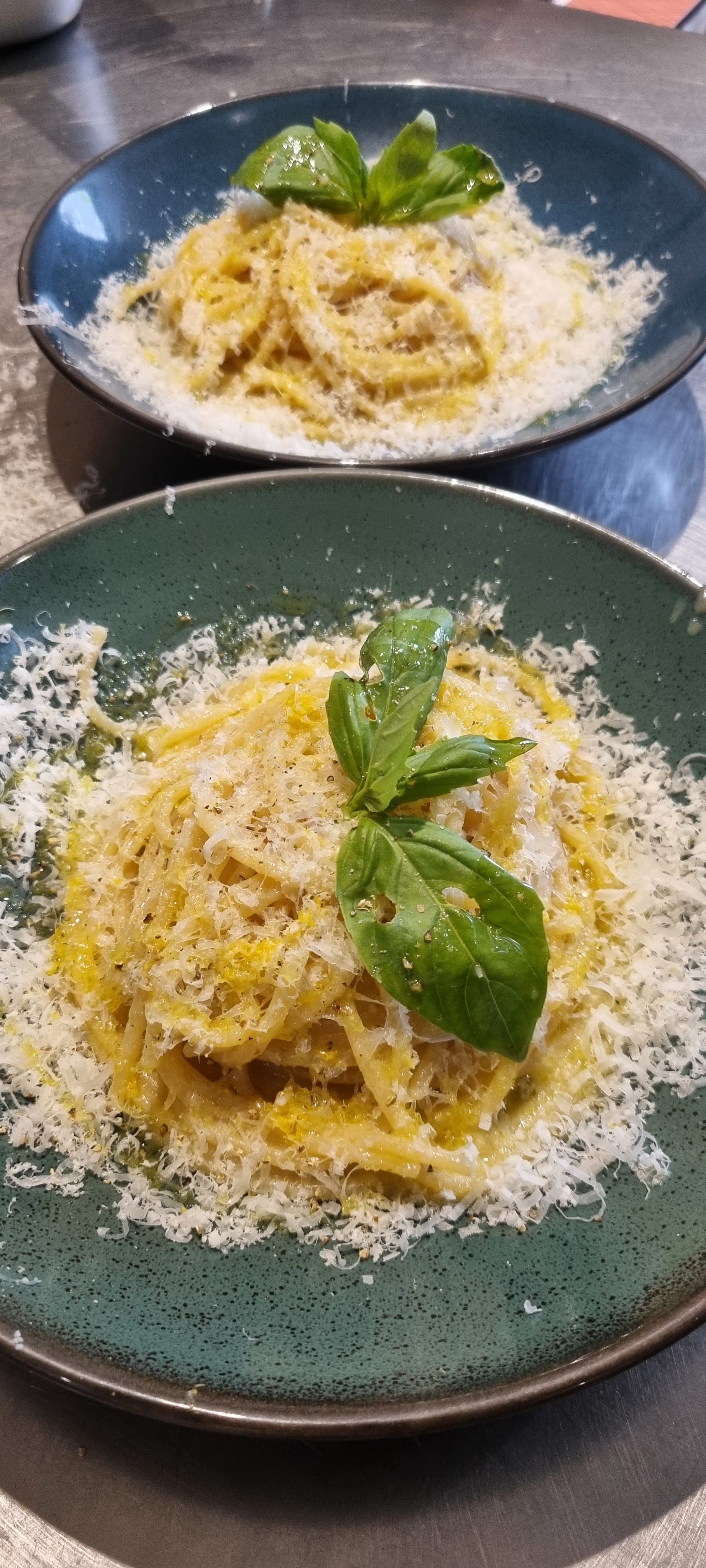 Bigoli al limone