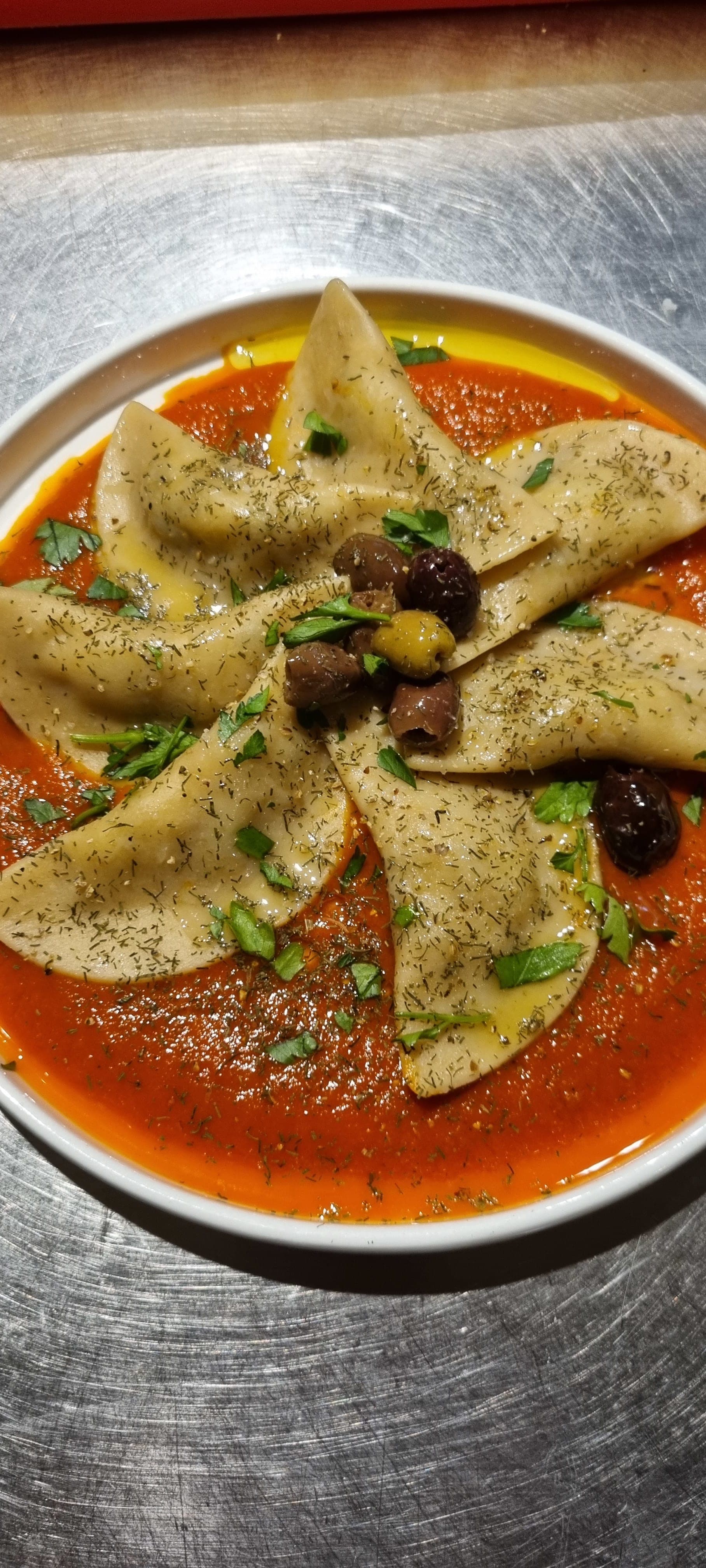Tortelli di baccalà Passata