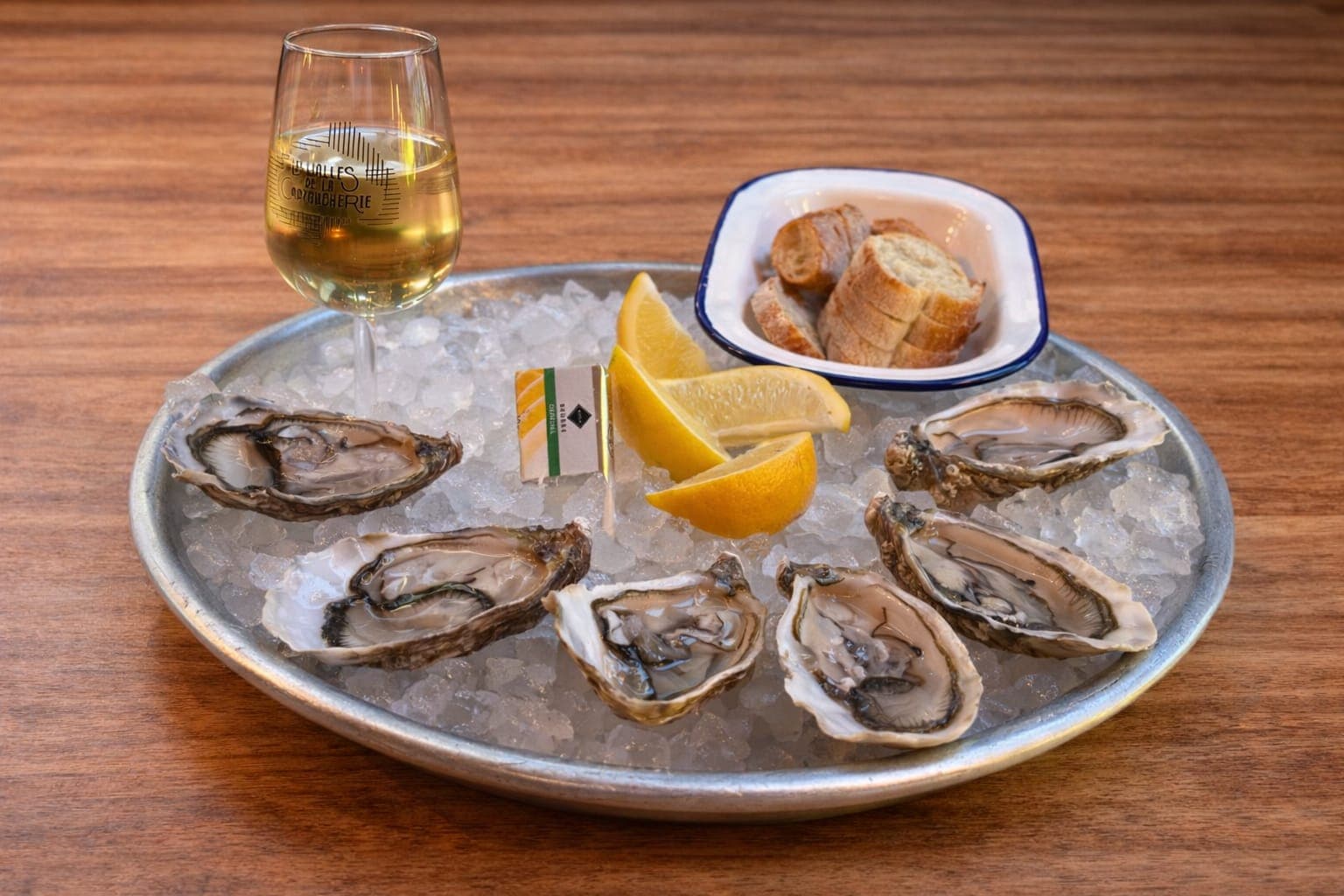 6 huîtres (Marraines d'Oléron - Fines de claire) - Taille 3